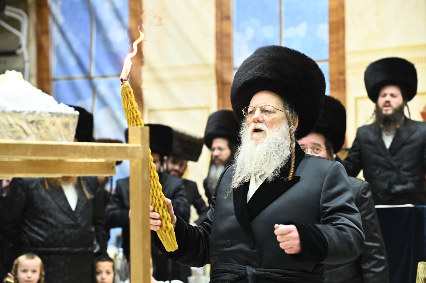 ל"ג בעומר בחצה"ק מודז'יץ