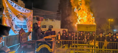 ל"ג בעומר בחצה"ק קאליב