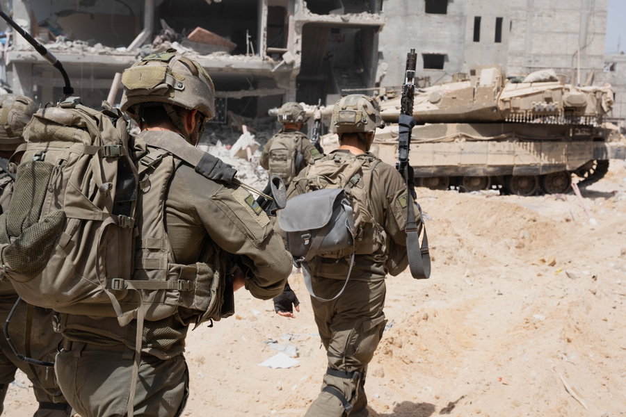 עם מידע מודיעיני ברקע: כך צה"ל משתלט על ציר פילדלפי