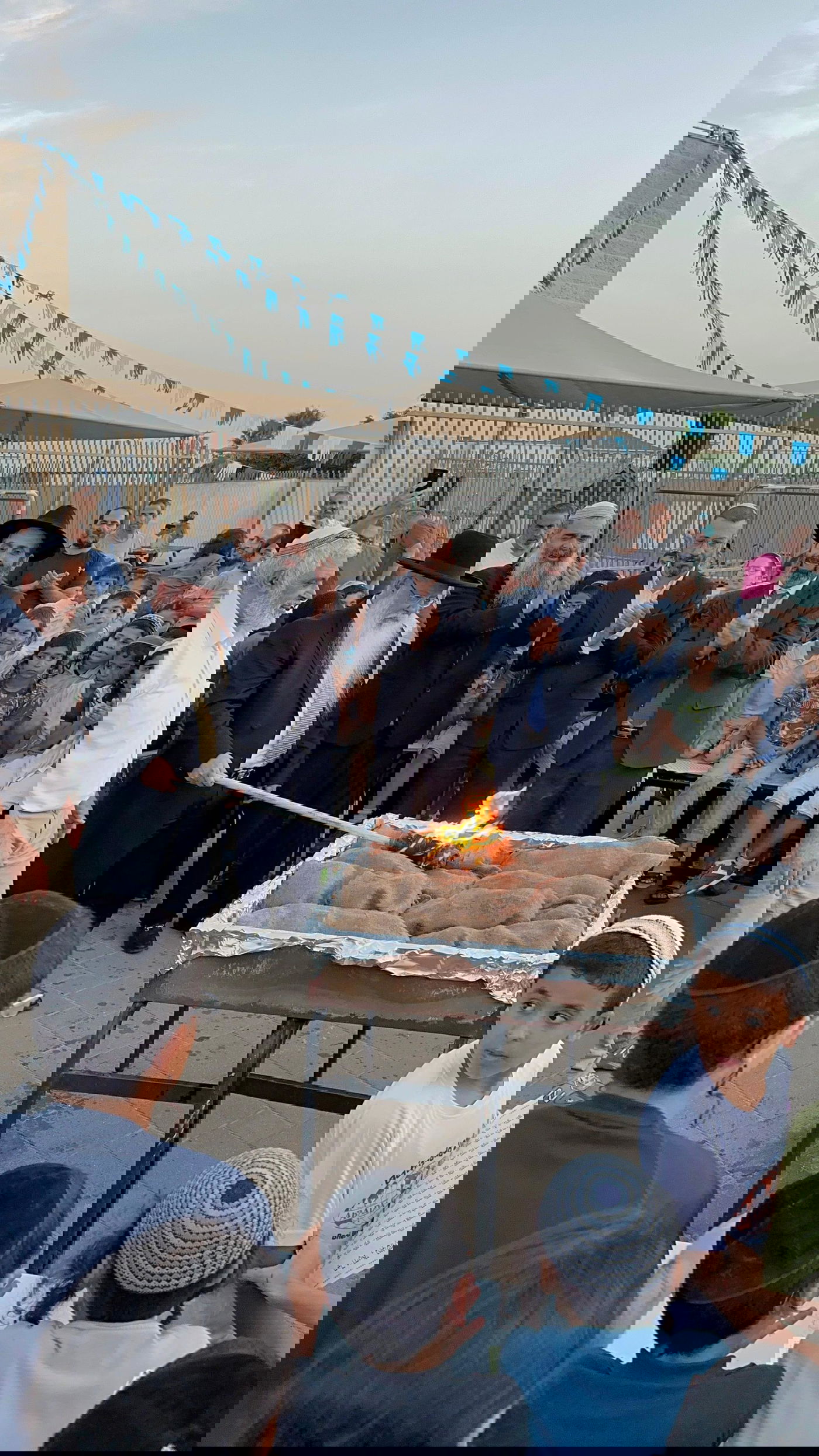 ל"ג בעומר אצל הגר"מ מלכה באלעד