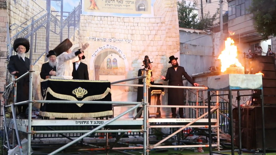 ל"ג בעומר בחצה"ק נדבורנה ירושלים