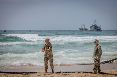 חיל הים של ארה"ב באשדוד, אתמול