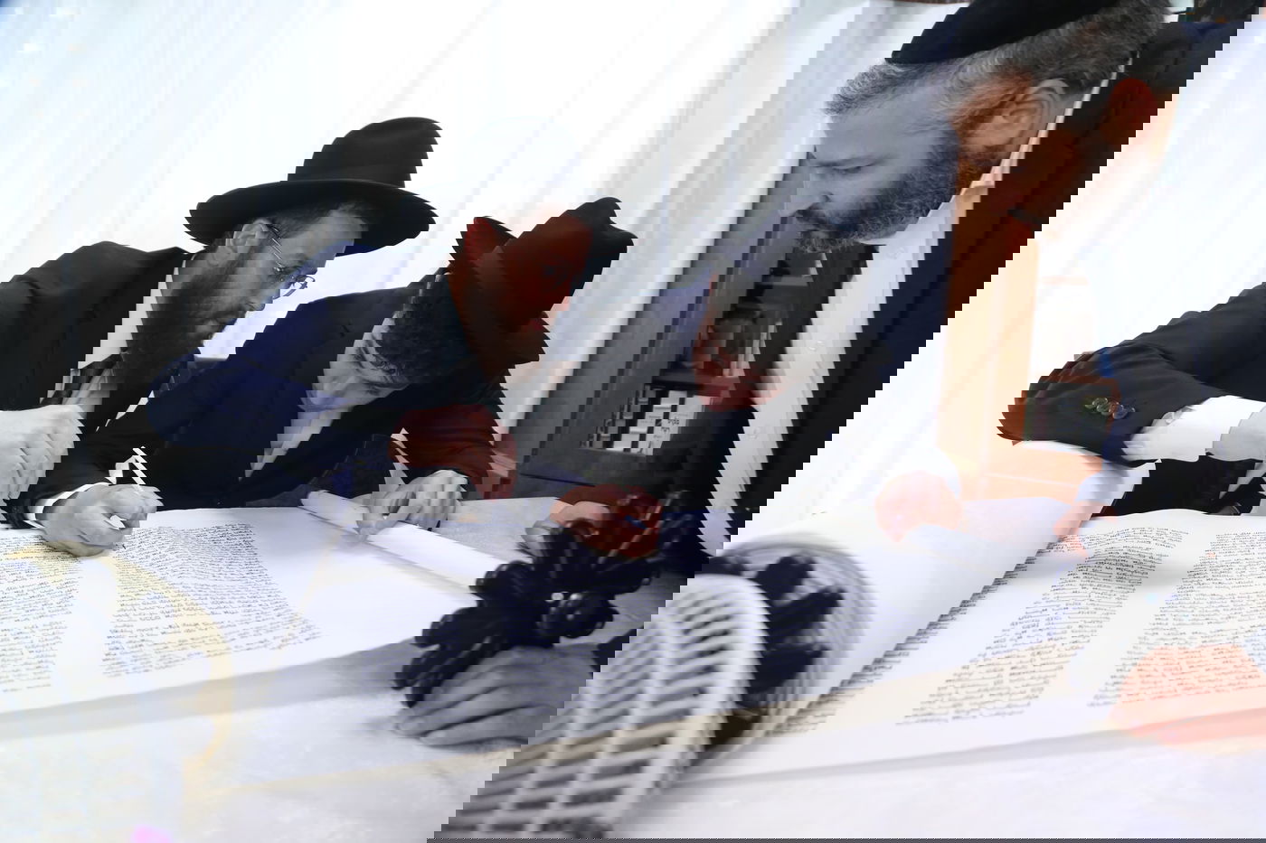 הכנסת ספר תורה בקרית הרצוג