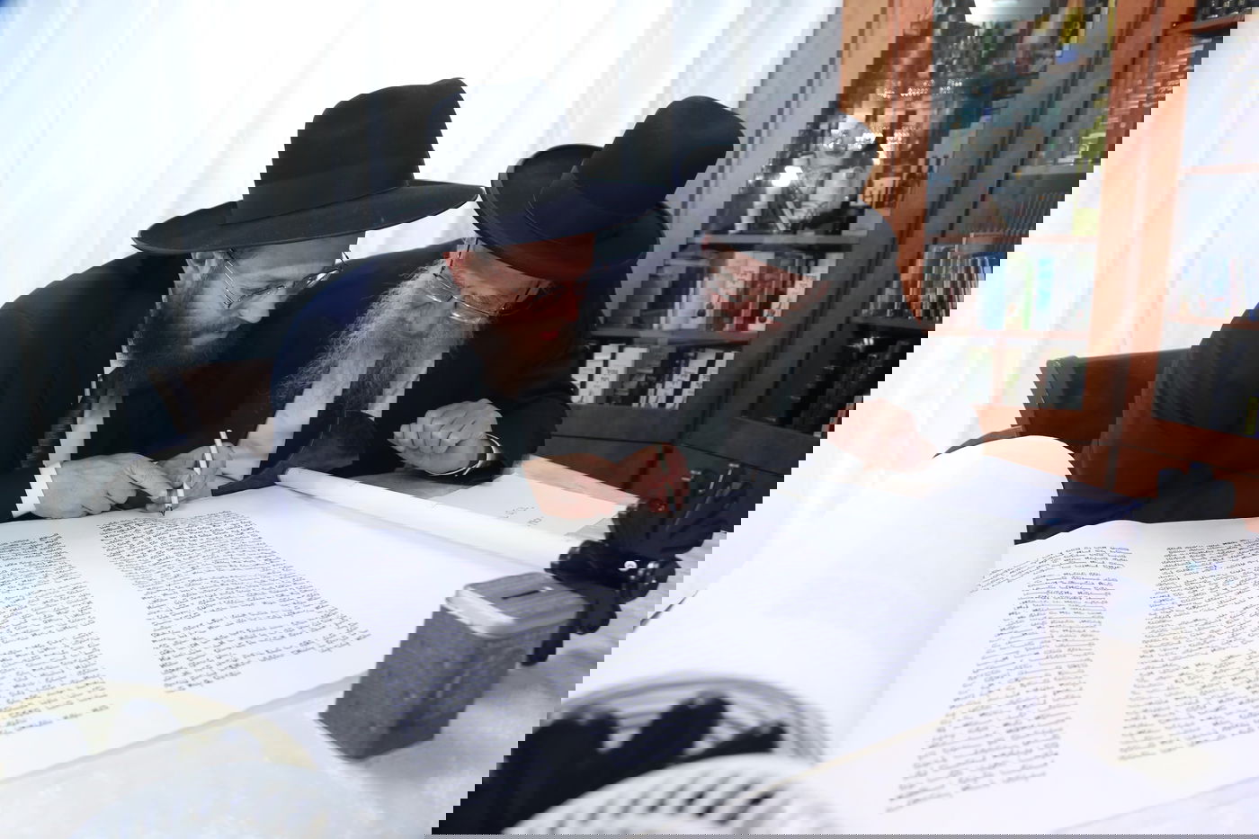 הכנסת ספר תורה בקרית הרצוג