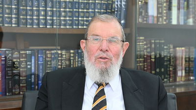 פרשת בחוקותי: הוורט של הגאון רבי קלמן בר