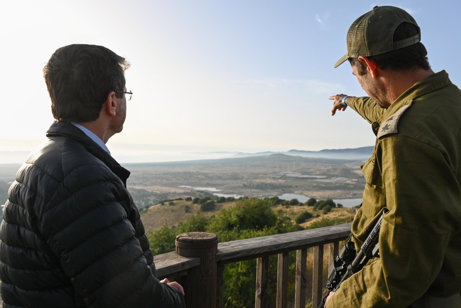 הנשיא הרצוג ביקר במטולה: "עוד נחזור באופן מלא; נחזיר את כולם לצפון"