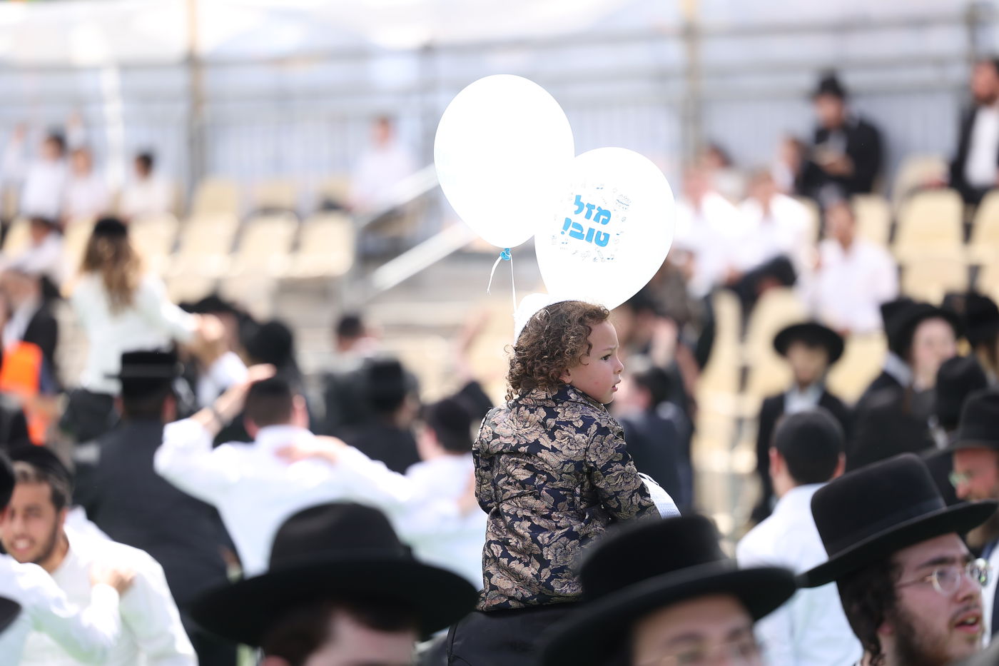 הילולת הרשב"י בחצר ההילולא במתחם שמעון הצדיק בירושלים