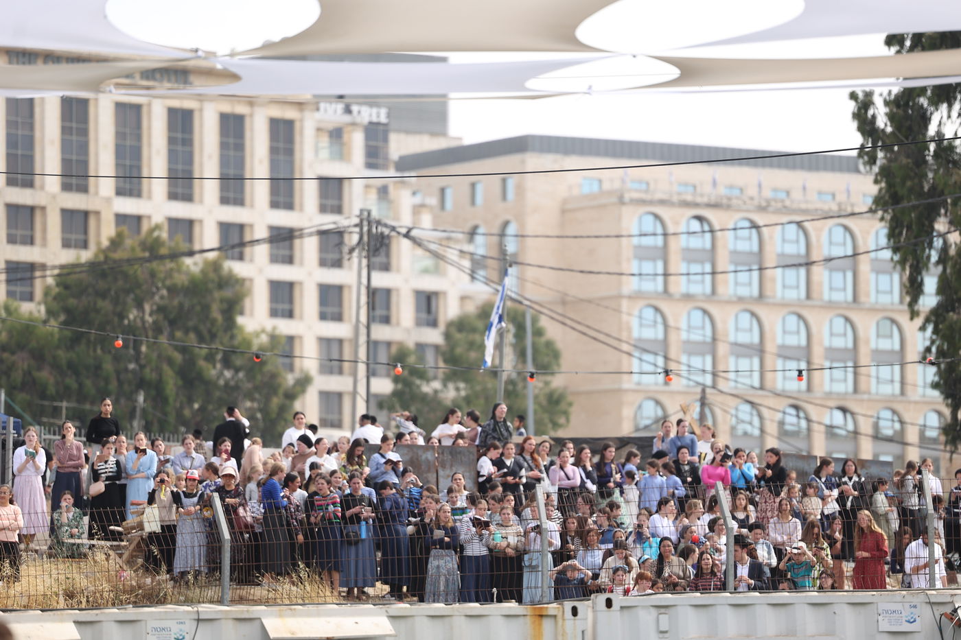 הילולת הרשב"י בחצר ההילולא במתחם שמעון הצדיק בירושלים