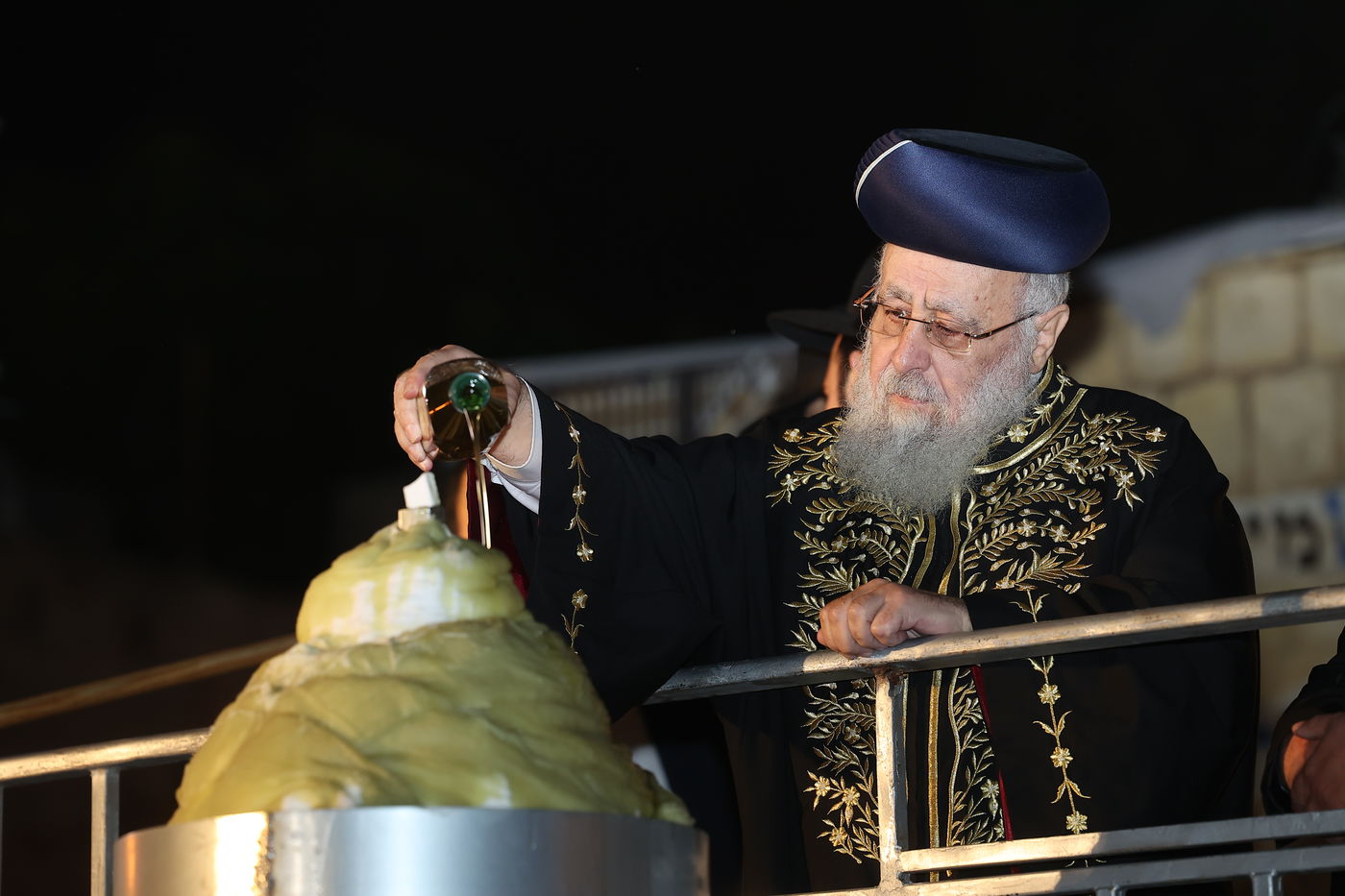 הילולת הרשב"י בחצר ההילולא במתחם שמעון הצדיק בירושלים