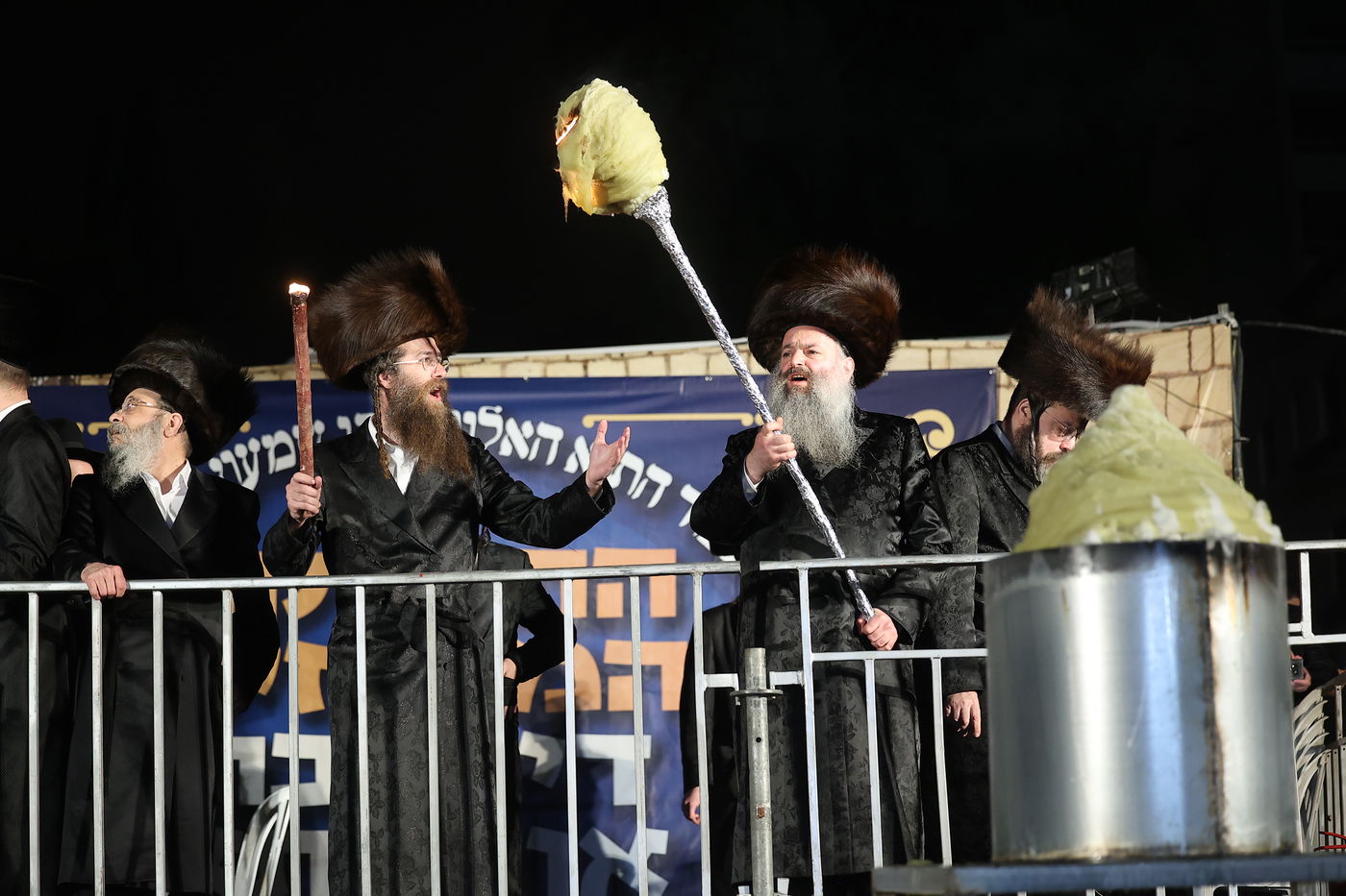 הילולת הרשב"י בחצר ההילולא במתחם שמעון הצדיק בירושלים