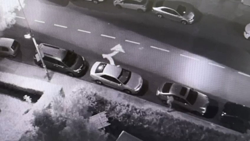 חוליית הגנבים פורצים לרכב בשכונת הר נוף בירושלים
