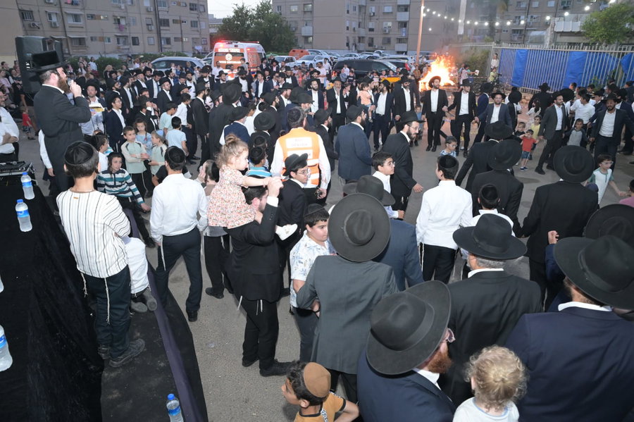 ל"ג בעומר אצל הגר"ש גבאי