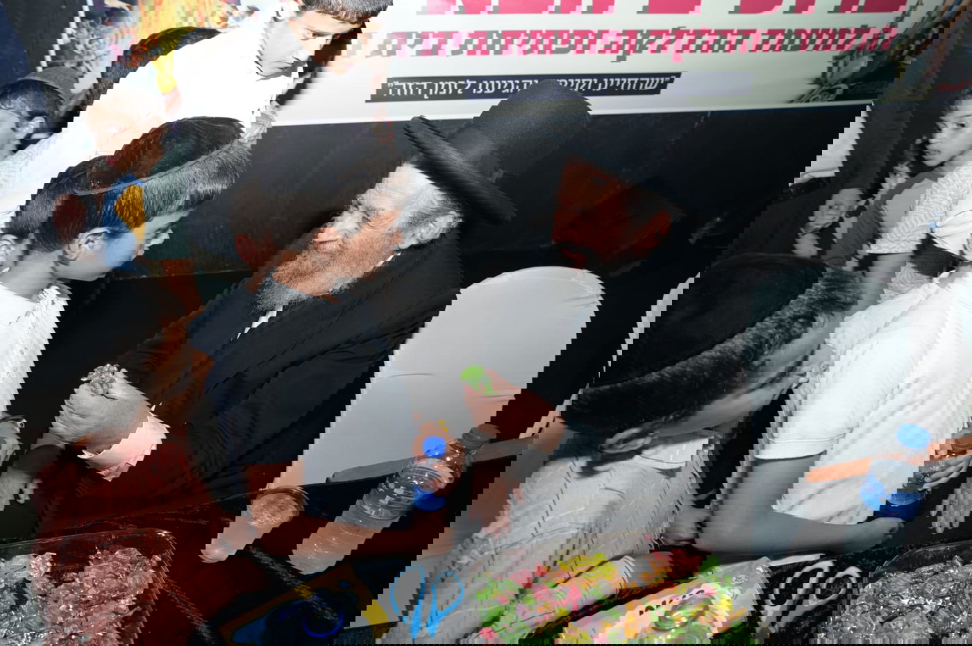 ל"ג בעומר אצל הגר"ש גבאי