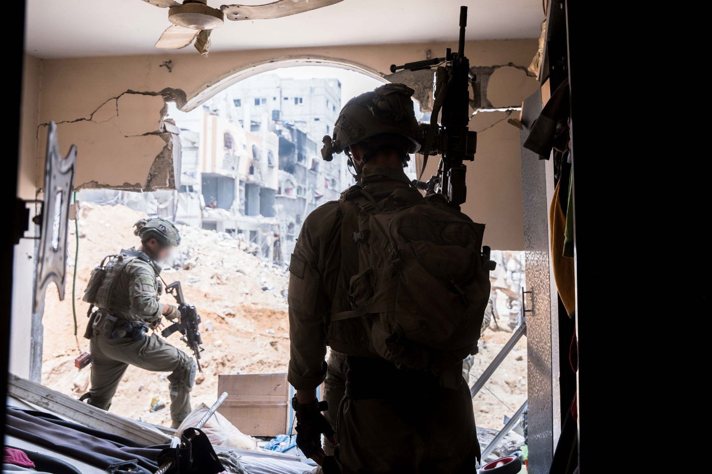 הלחימה בג'באליא: חילוץ גופות - והשמדת 10 ק"מ מנהרות