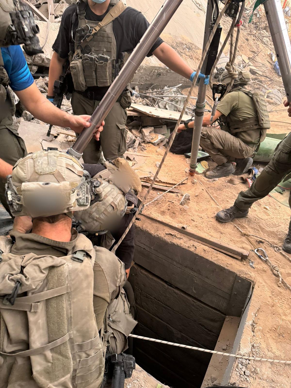 הלחימה בג'באליא: חילוץ גופות - והשמדת 10 ק"מ מנהרות