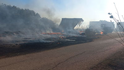 השריפות בגליל כתוצאה משיגורי חיזבאללה