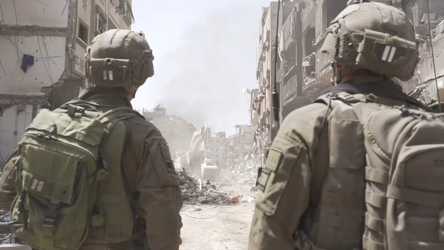 תיעוד מפעילות כוחות צה"ל ברצועה