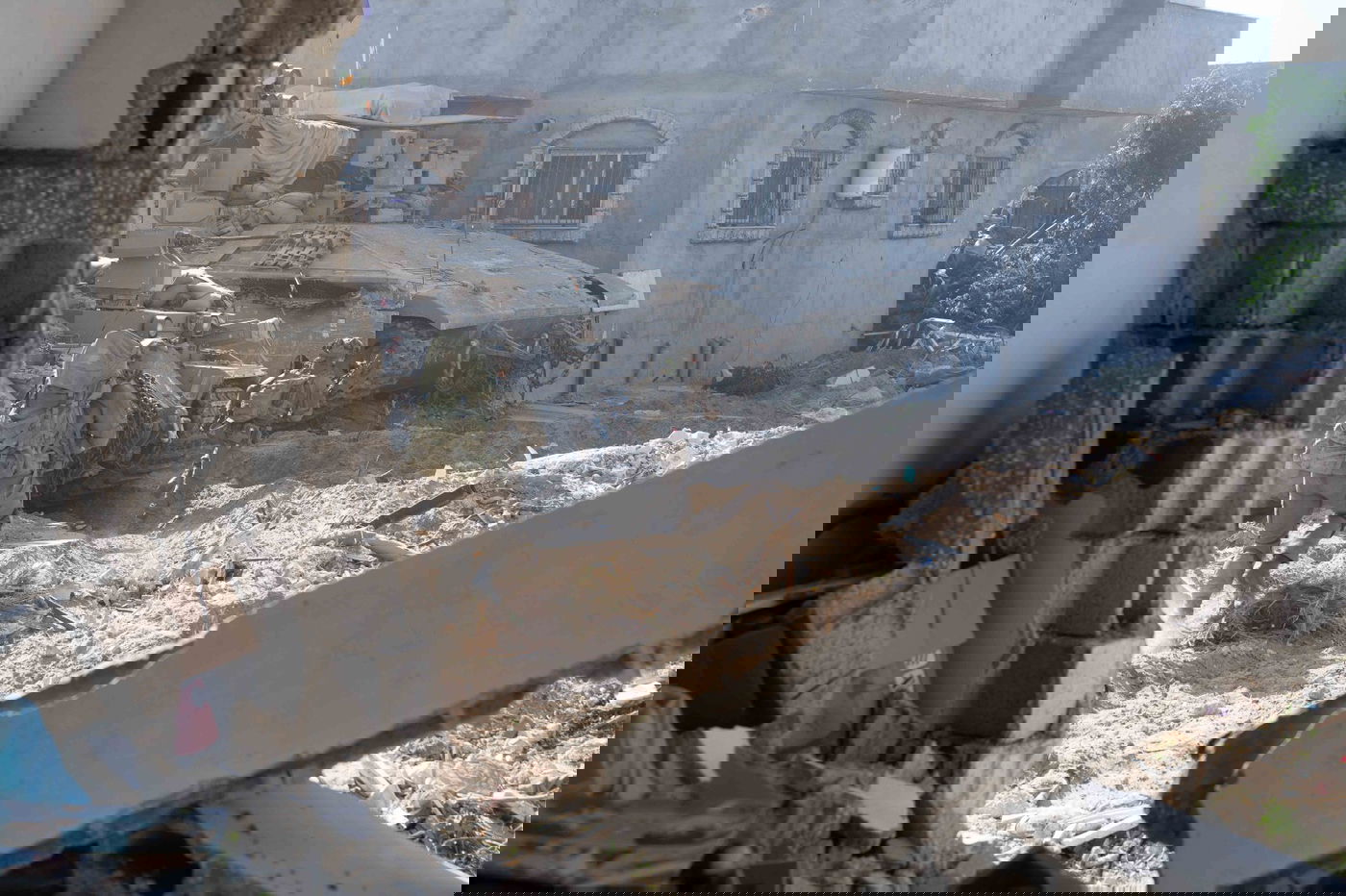 זה מה שנמצאו הלוחמים בשכונת 'יבנא' ברפיח, ליד ציר פילדלפי