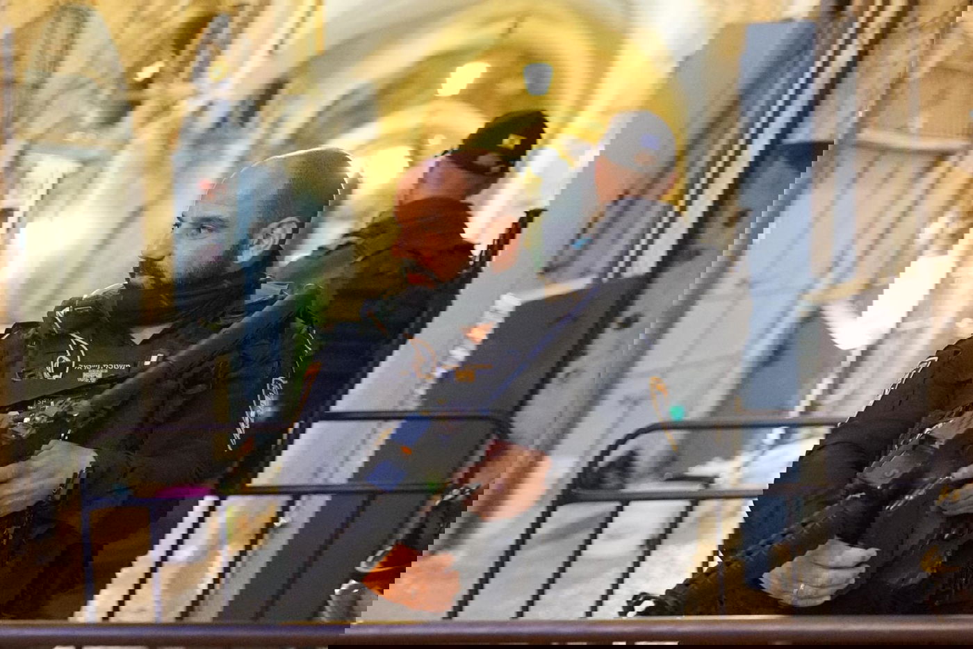 שוטרים בעיר העתיקה בירושלים