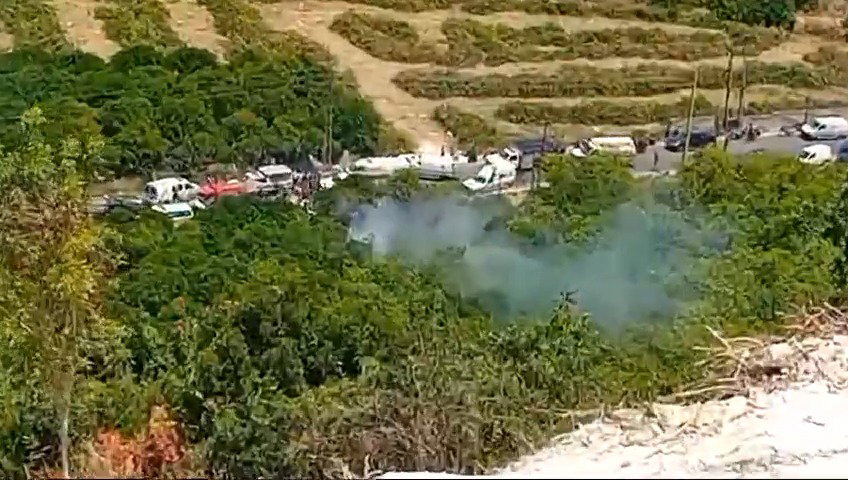 זירת התקיפה בצור