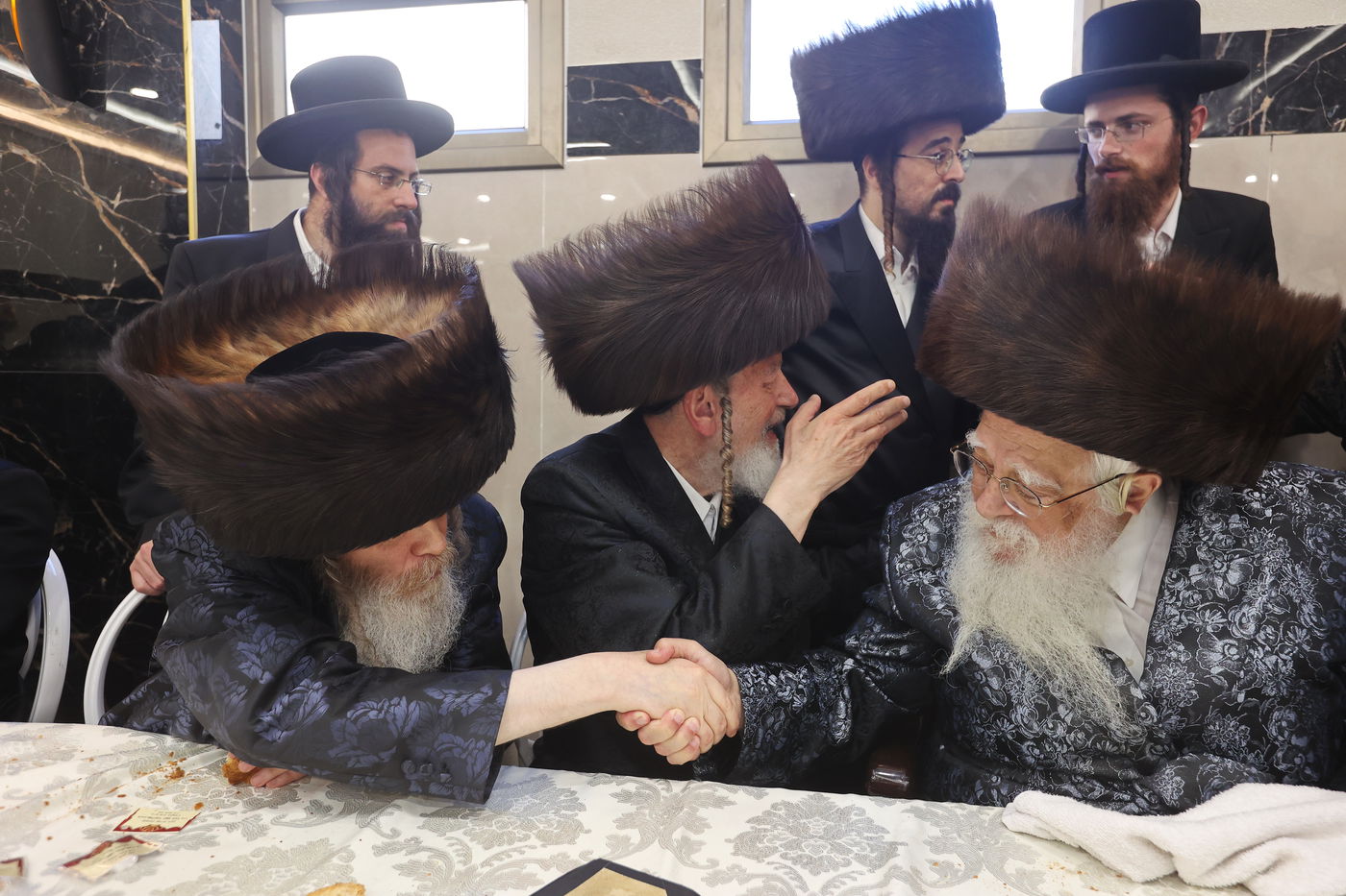 פדיון הבן בחצרות שאץ ויז'ניץ - שומרי אמונים אשדוד - ליטשיק