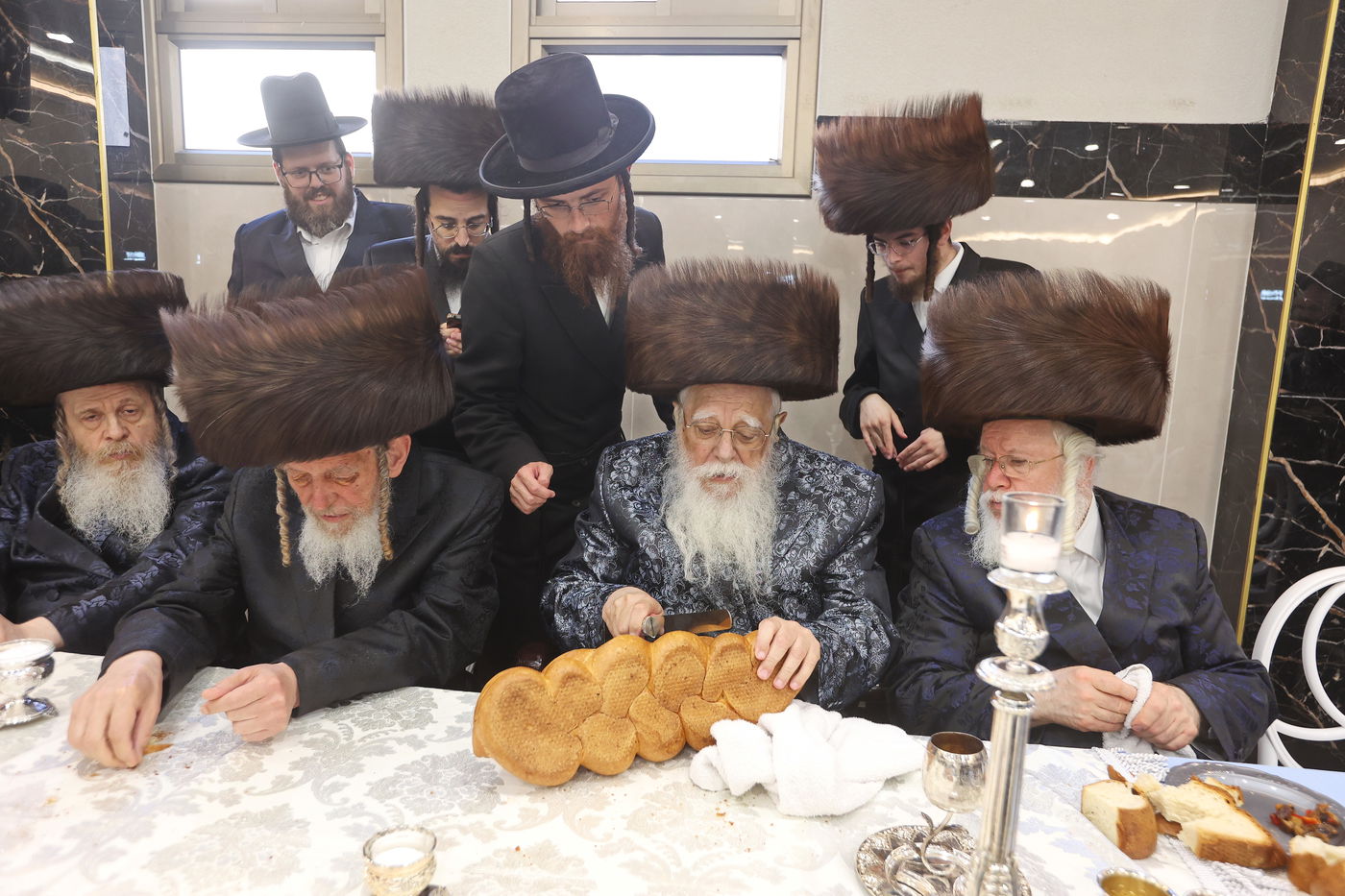 פדיון הבן בחצרות שאץ ויז'ניץ - שומרי אמונים אשדוד - ליטשיק