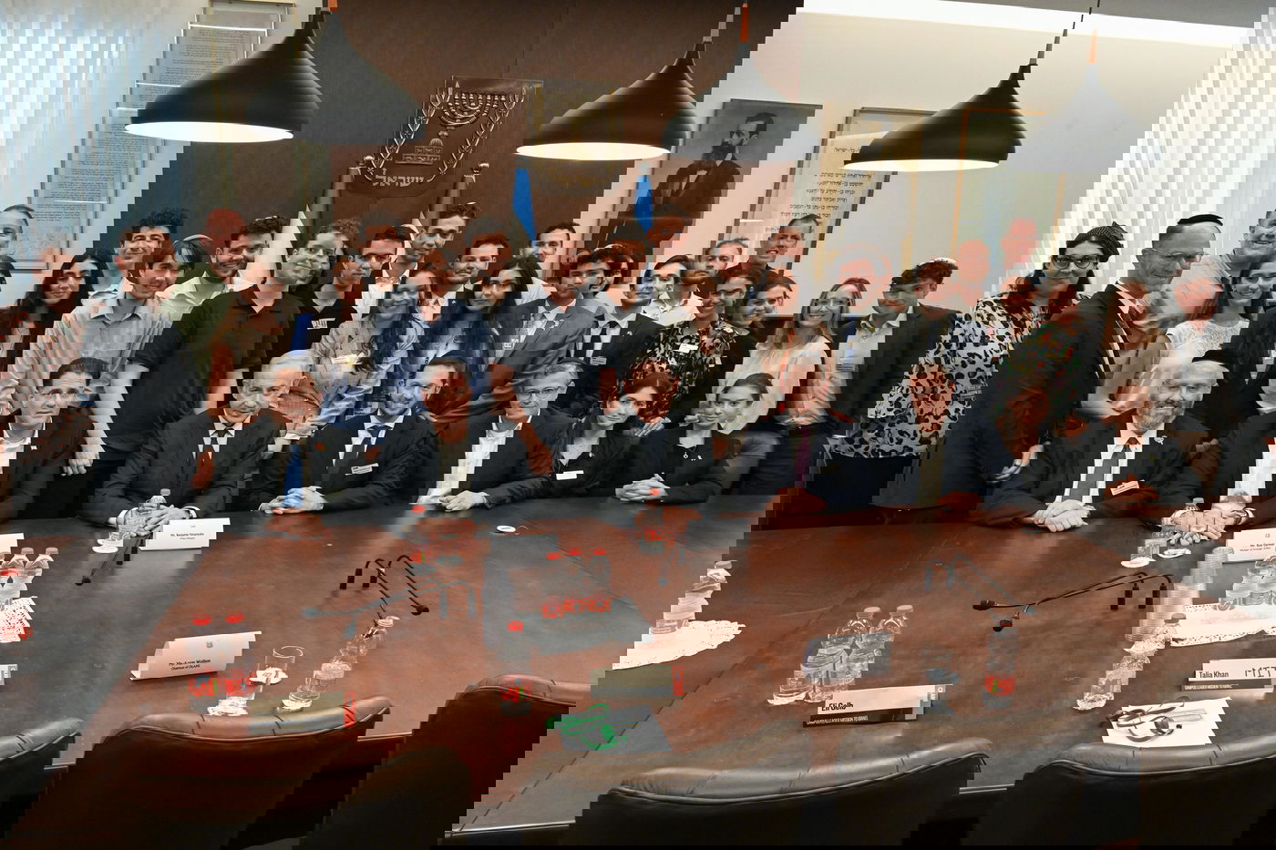 נתניהו עם סטודנטים מארה"ב