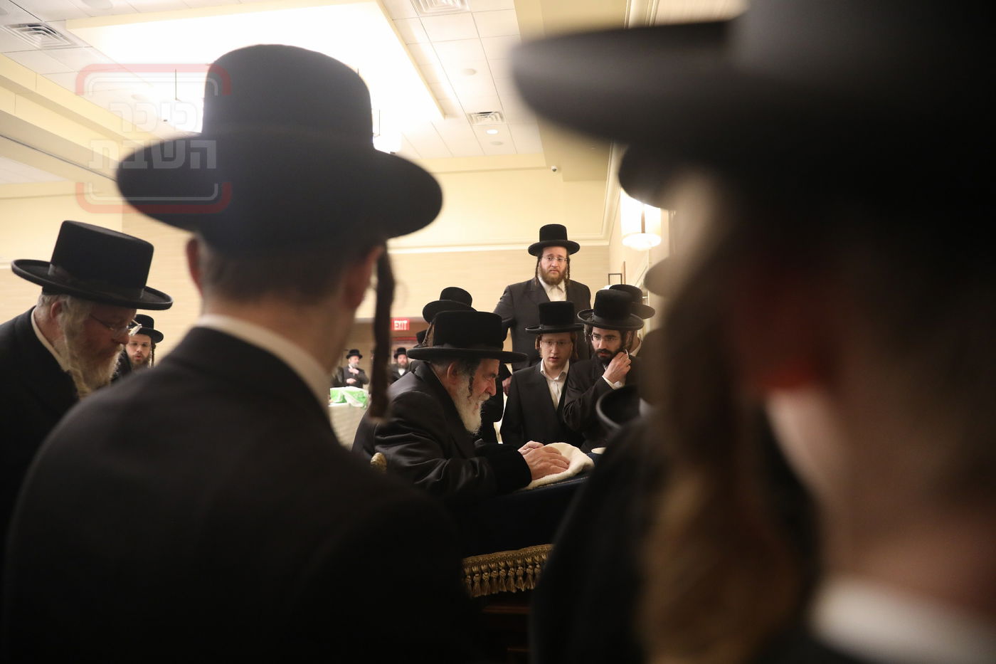 האדמו"ר מויז'ניץ בהילולת ה'תורת חיים' בארה"ב