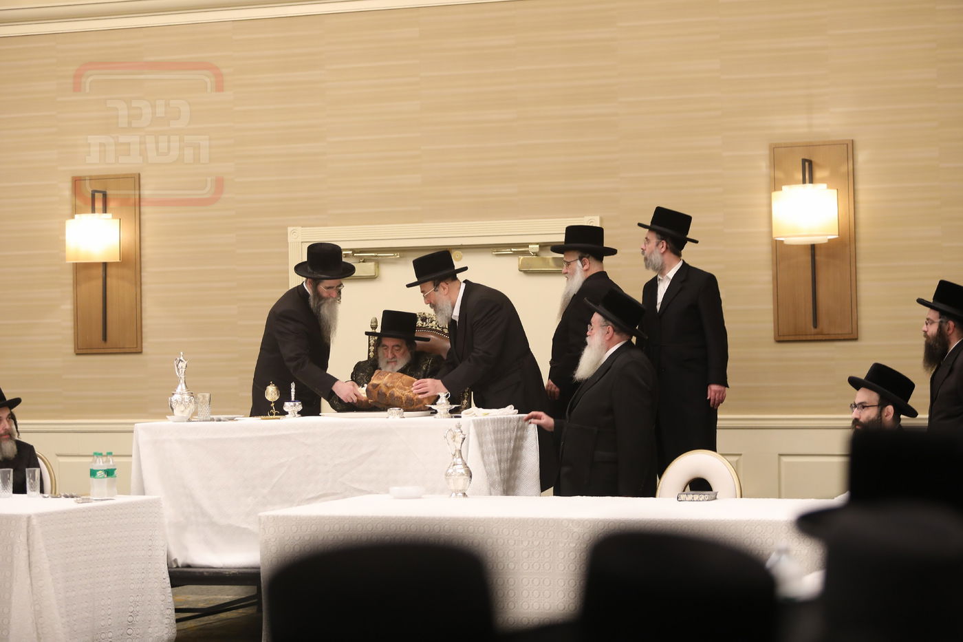 האדמו"ר מויז'ניץ בהילולת ה'תורת חיים' בארה"ב