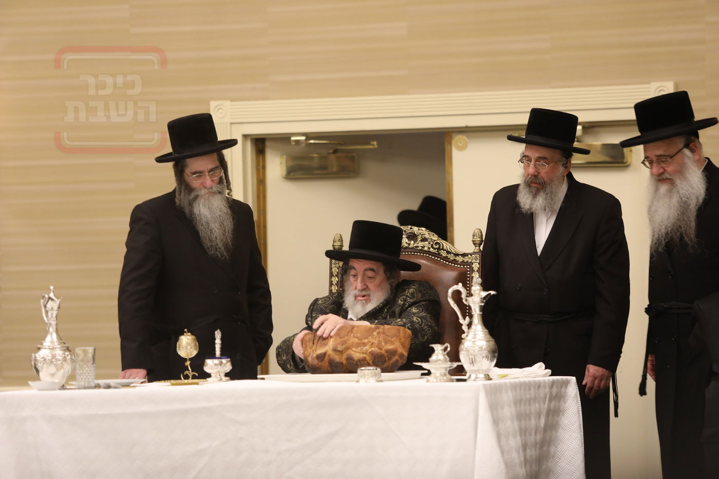 האדמו"ר מויז'ניץ בהילולת ה'תורת חיים' בארה"ב