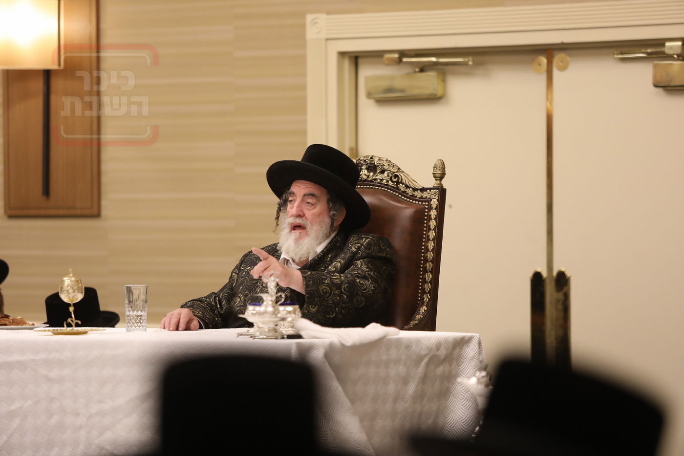 האדמו"ר מויז'ניץ בהילולת ה'תורת חיים' בארה"ב