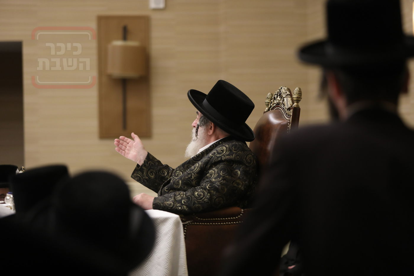 האדמו"ר מויז'ניץ בהילולת ה'תורת חיים' בארה"ב