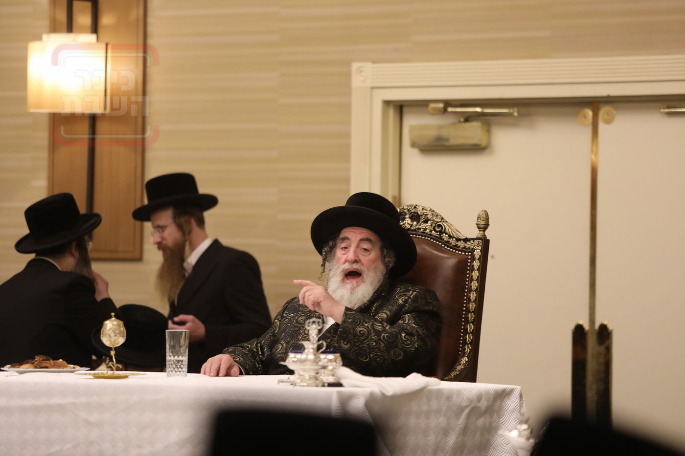 האדמו"ר מויז'ניץ בהילולת ה'תורת חיים' בארה"ב