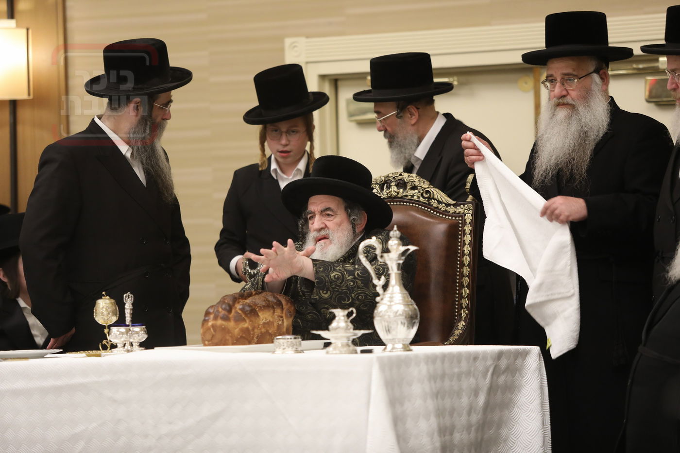 האדמו"ר מויז'ניץ בהילולת ה'תורת חיים' בארה"ב