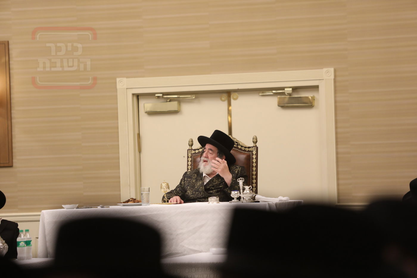 האדמו"ר מויז'ניץ בהילולת ה'תורת חיים' בארה"ב