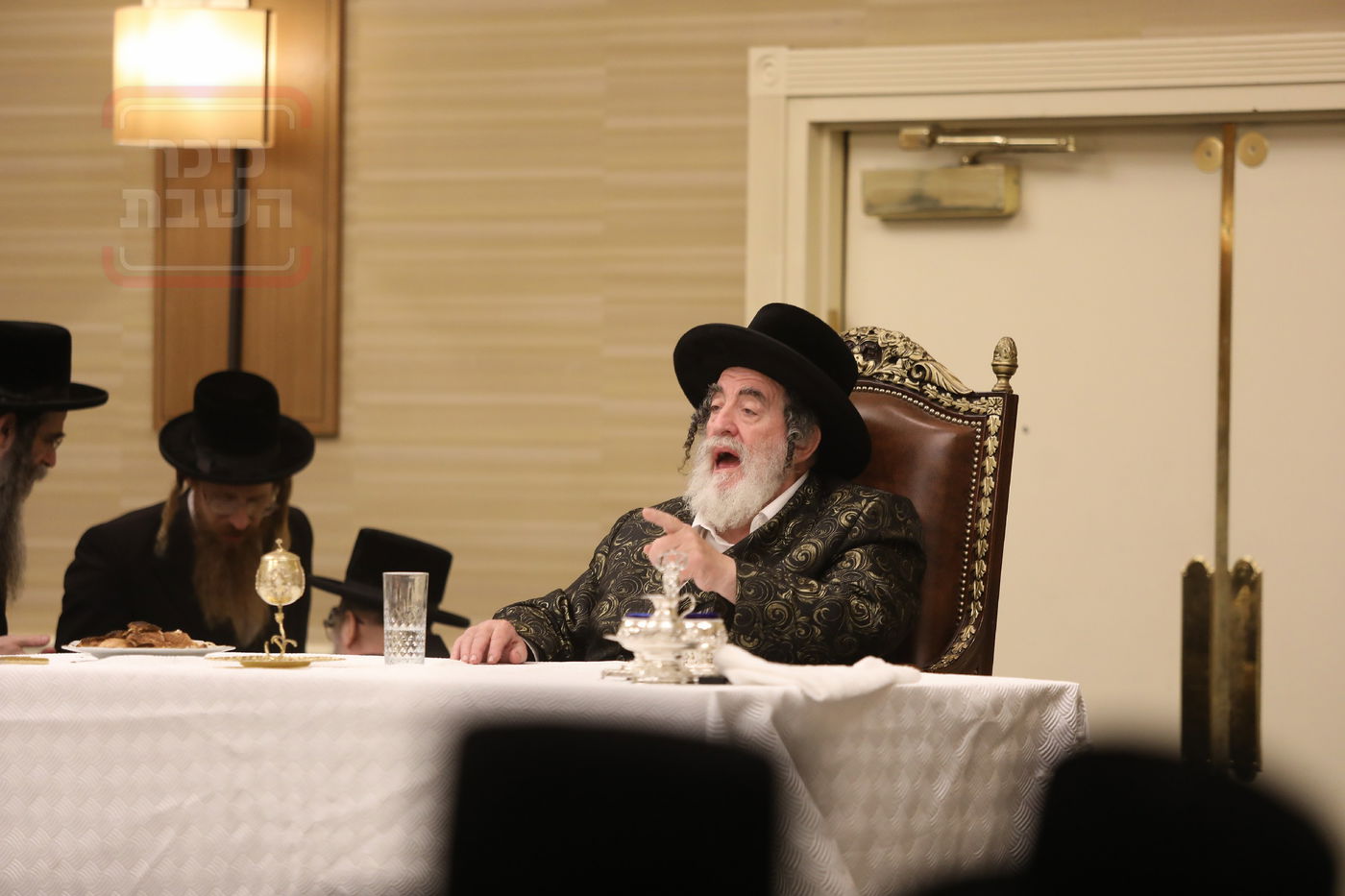 האדמו"ר מויז'ניץ בהילולת ה'תורת חיים' בארה"ב