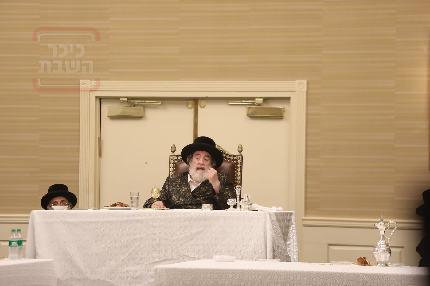 האדמו"ר מויז'ניץ בהילולת ה'תורת חיים' בארה"ב