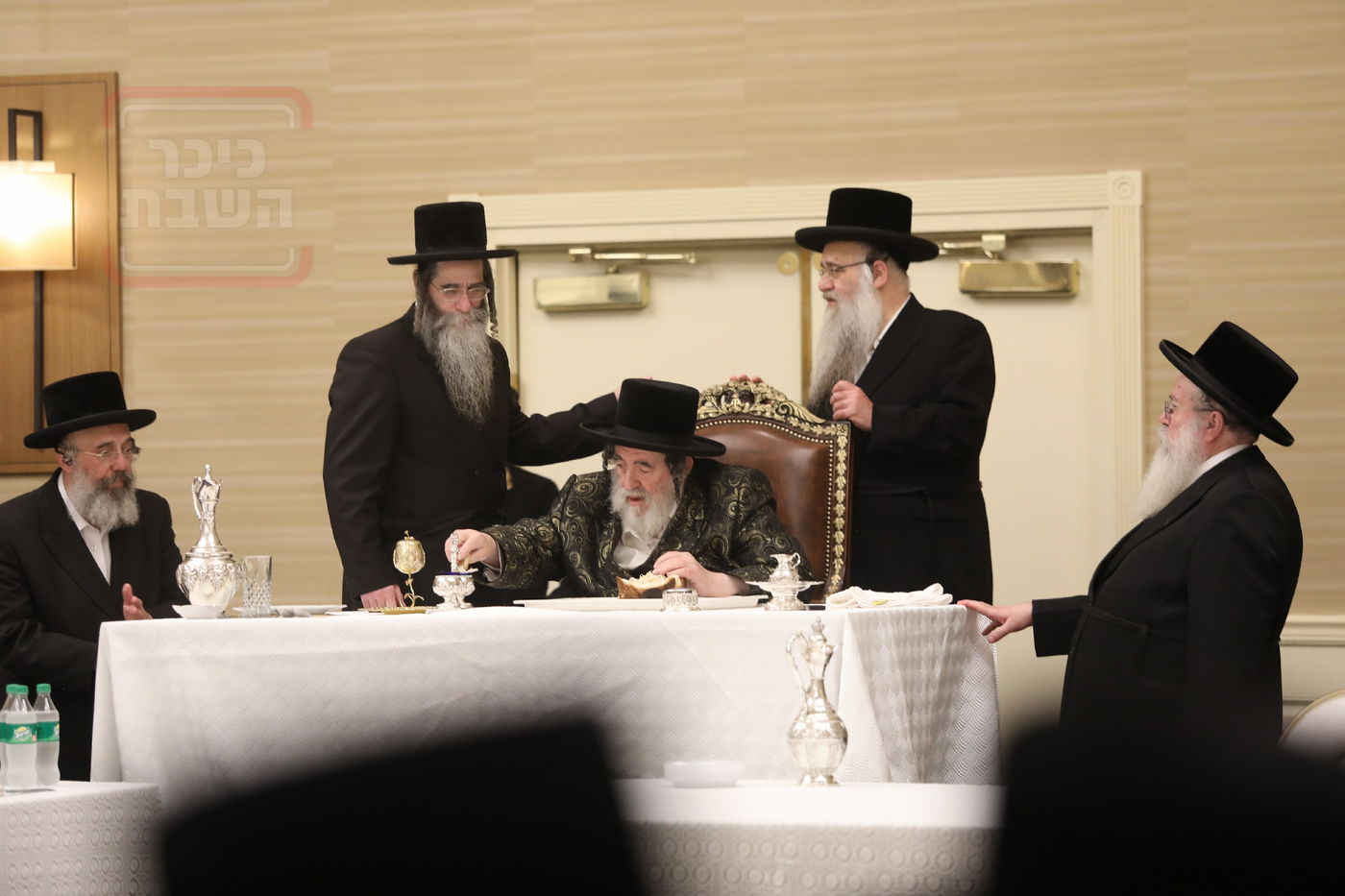 האדמו"ר מויז'ניץ בהילולת ה'תורת חיים' בארה"ב