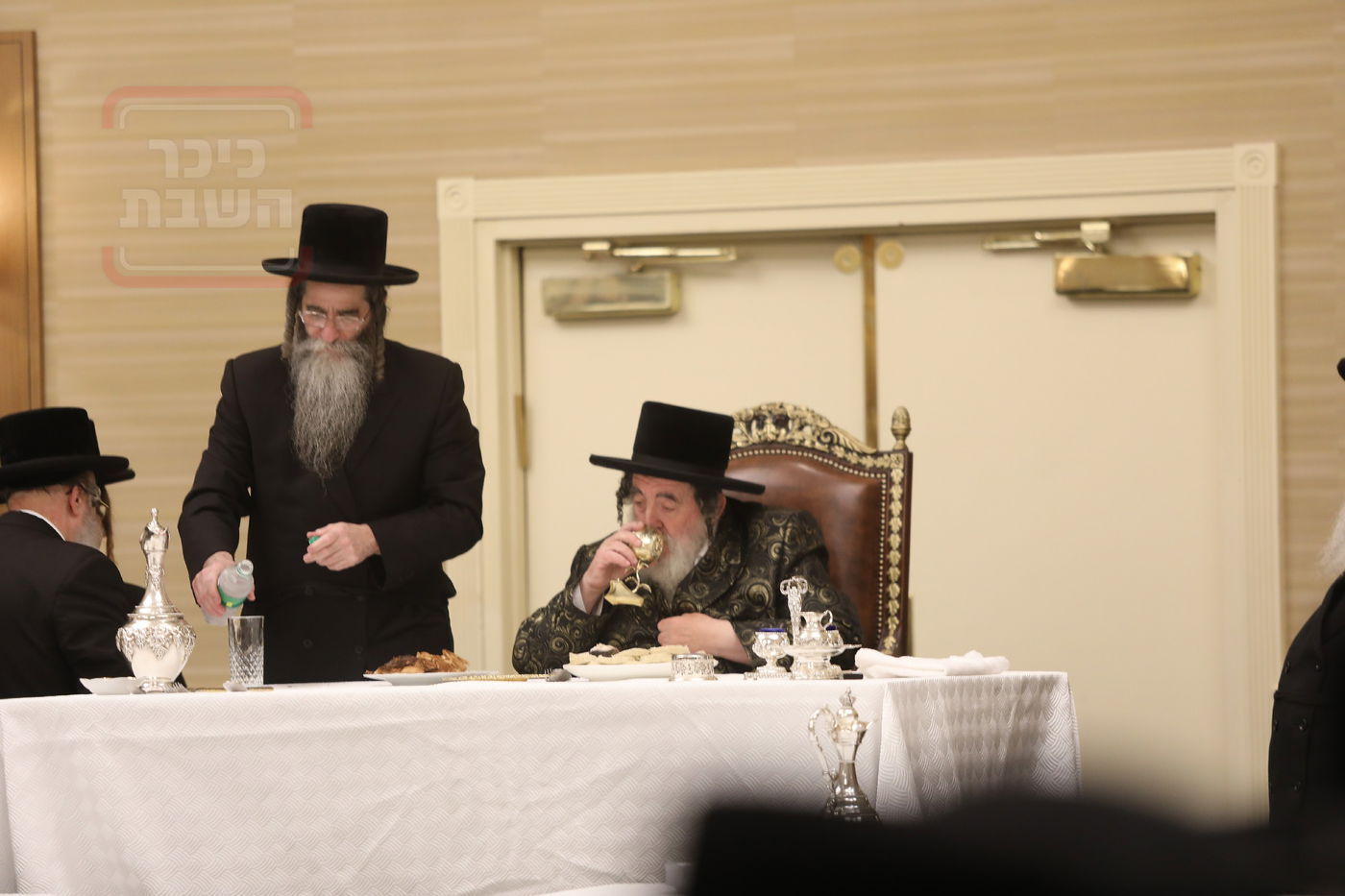 האדמו"ר מויז'ניץ בהילולת ה'תורת חיים' בארה"ב