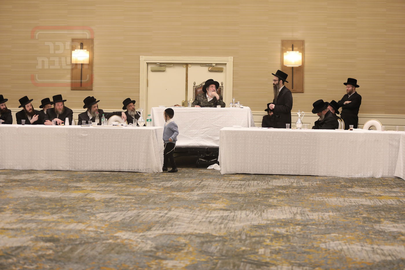 האדמו"ר מויז'ניץ בהילולת ה'תורת חיים' בארה"ב