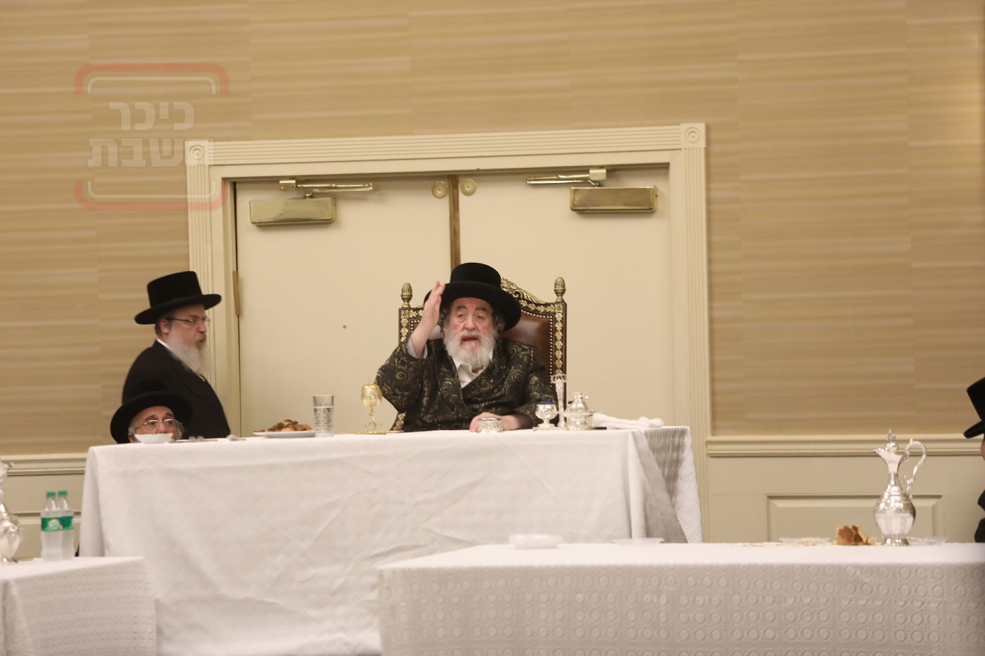 האדמו"ר מויז'ניץ בהילולת ה'תורת חיים' בארה"ב