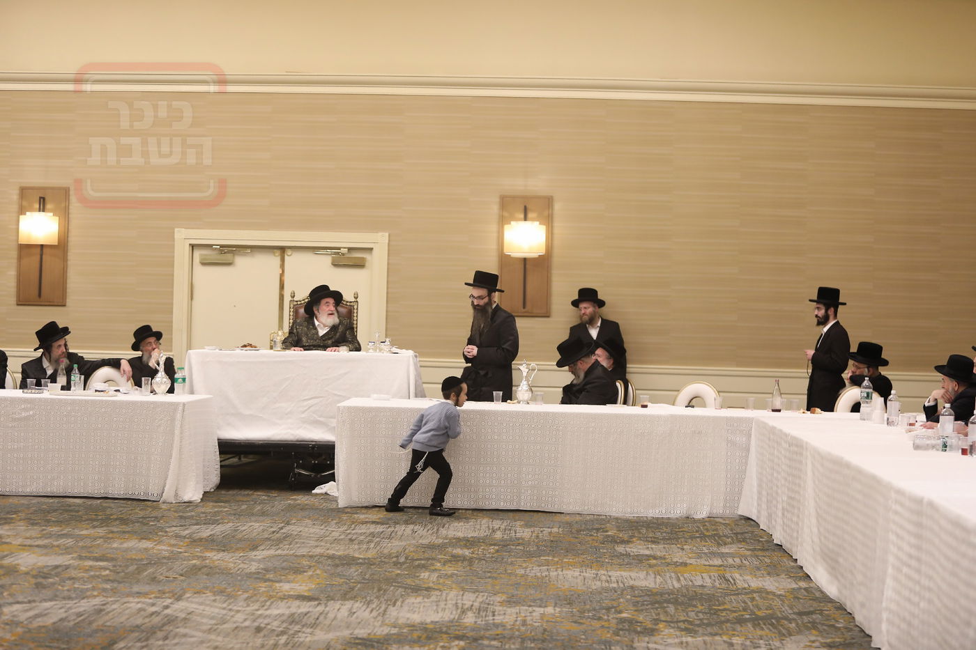 האדמו"ר מויז'ניץ בהילולת ה'תורת חיים' בארה"ב