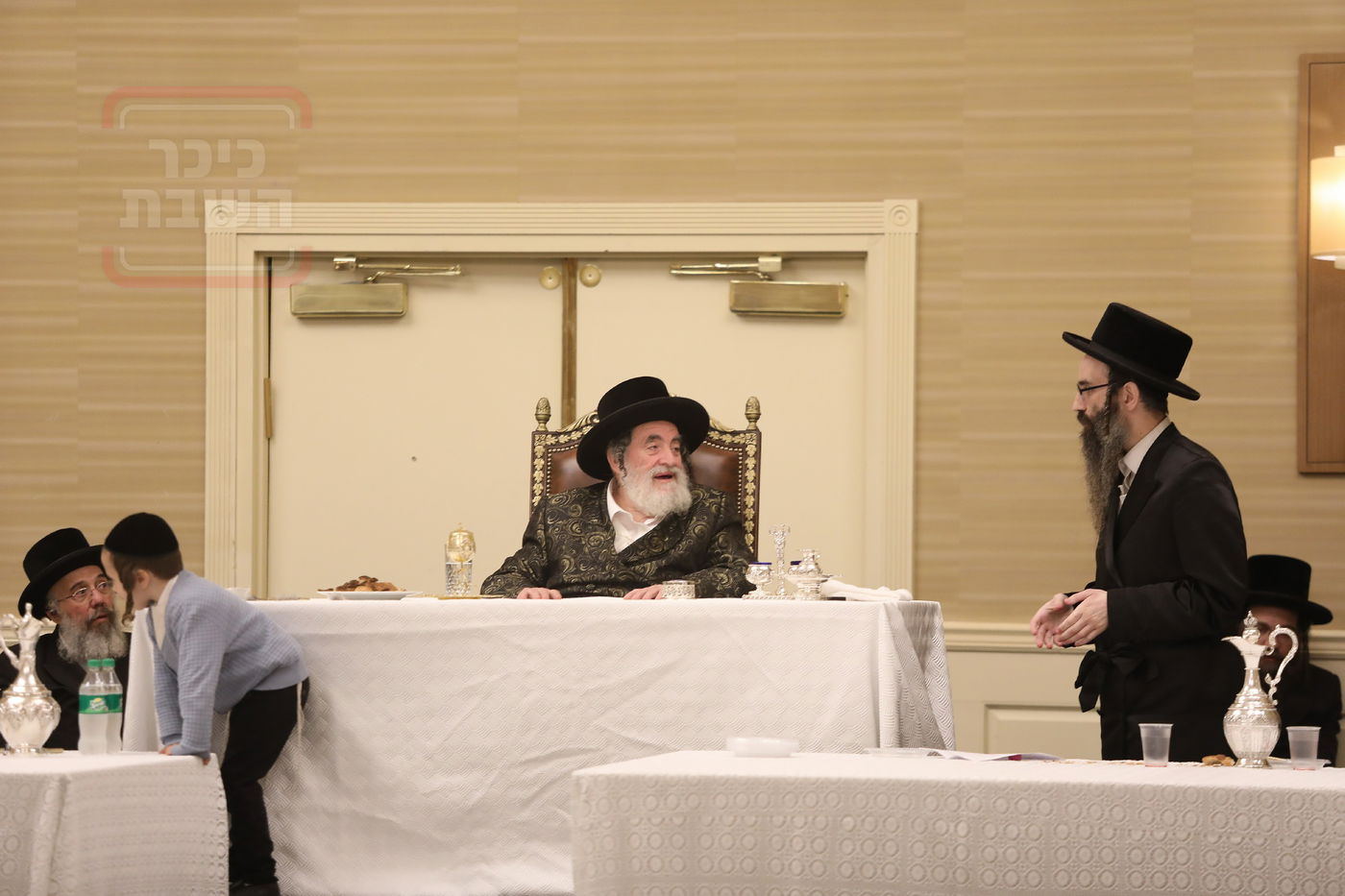 האדמו"ר מויז'ניץ בהילולת ה'תורת חיים' בארה"ב