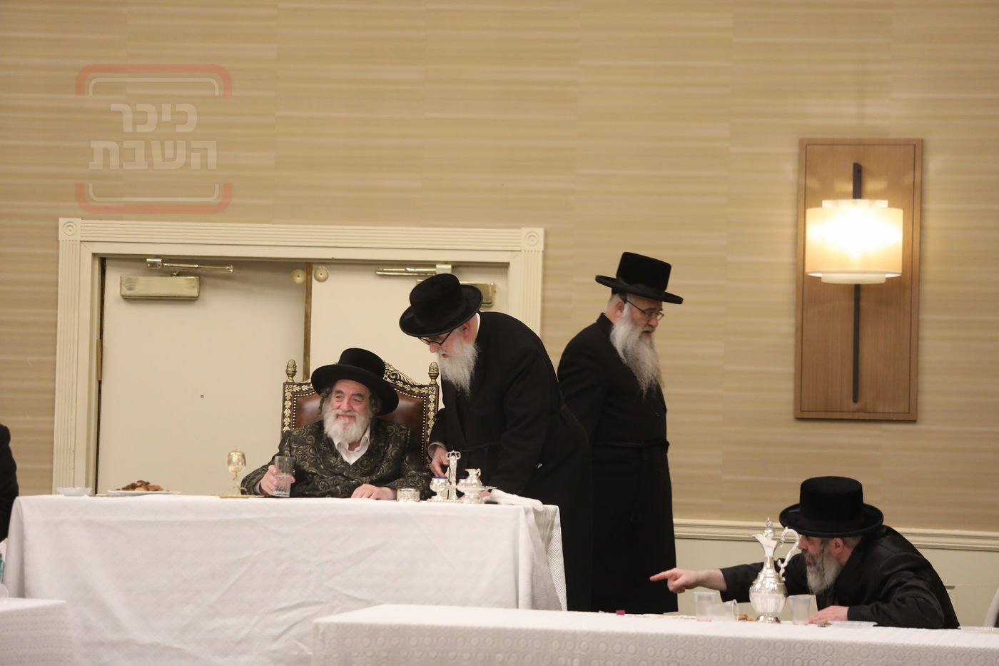 האדמו"ר מויז'ניץ בהילולת ה'תורת חיים' בארה"ב