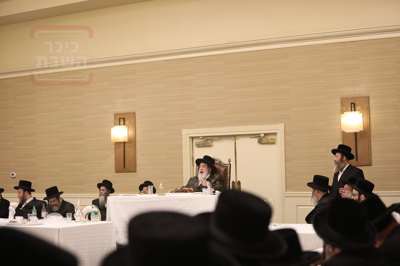 האדמו"ר מויז'ניץ בהילולת ה'תורת חיים' בארה"ב