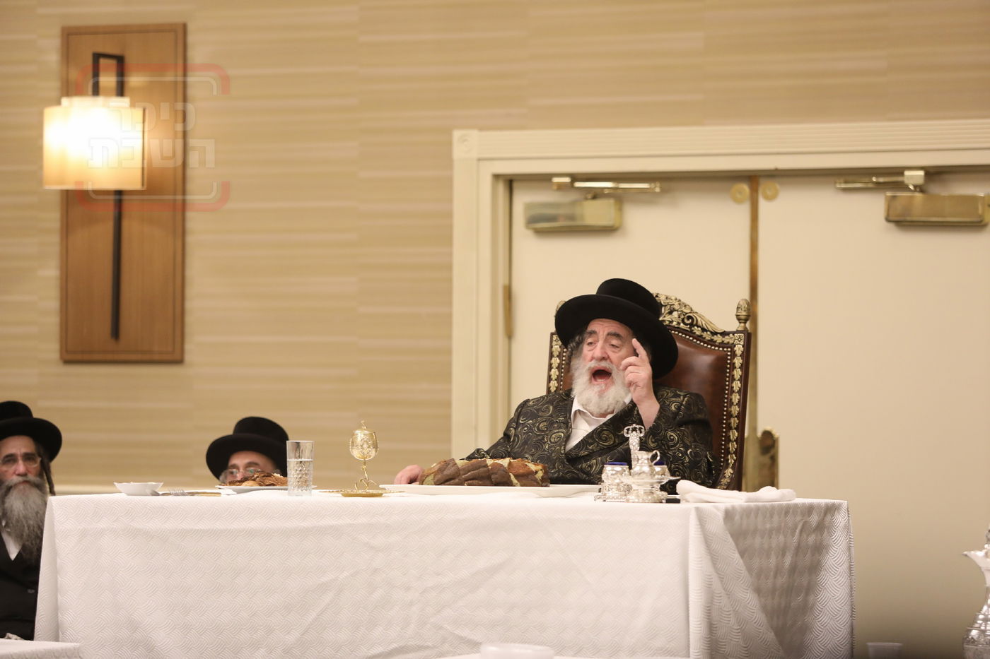 האדמו"ר מויז'ניץ בהילולת ה'תורת חיים' בארה"ב