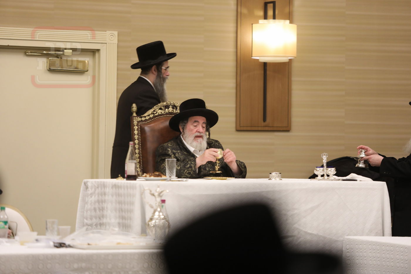 האדמו"ר מויז'ניץ בהילולת ה'תורת חיים' בארה"ב