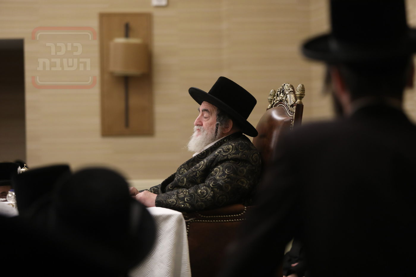 האדמו"ר מויז'ניץ בהילולת ה'תורת חיים' בארה"ב