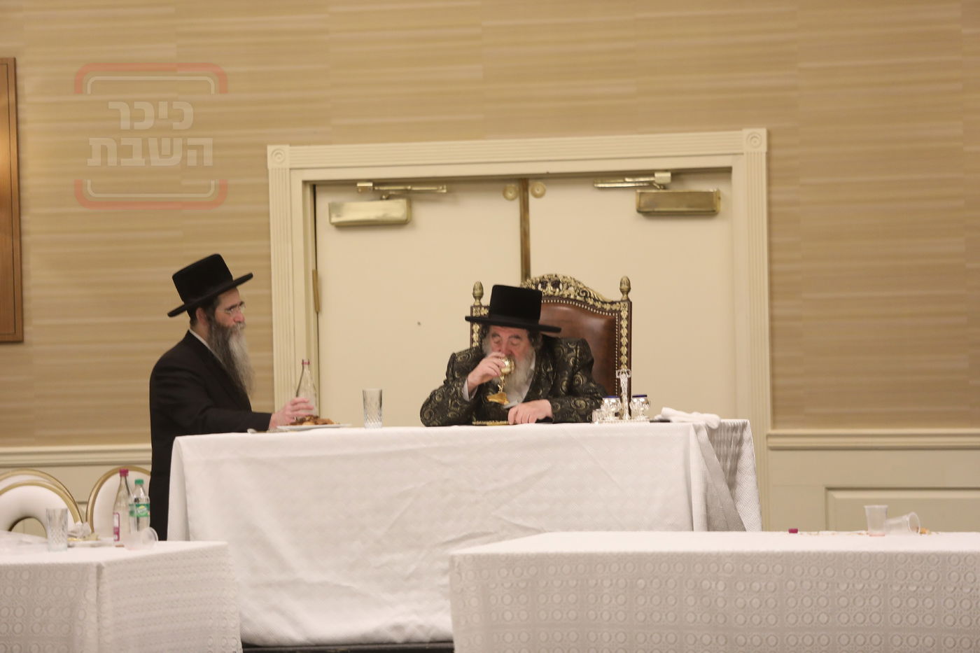 האדמו"ר מויז'ניץ בהילולת ה'תורת חיים' בארה"ב