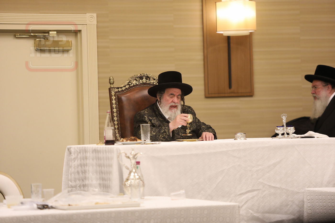 האדמו"ר מויז'ניץ בהילולת ה'תורת חיים' בארה"ב